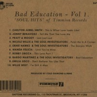 BAD EDUCATION VOL.1-SOUL HITS OF TIMMION RECORDS-Carlton Jumel Smith,J