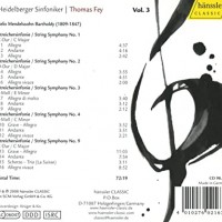 Mendelssohn: String Symphonies Nos 1-4 & 9