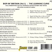 BOP-IN' BRITAIN VOL.1-Bosworth Modern Jazz Group,Steve Race Bop Group,