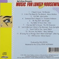 MUSIC FOR LONELY HOUSEWIVES-Pat Benatar,Jean Knight,Cher,5th Dimension