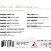 HISTORICAL MASTER INSTRUMENTS-Bach,Paladini,Kuhnau,Frescobaldi