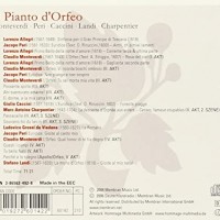 IL PIANTO D'ORFEO-Monteverdi,Peri,Caccini,Landi,Charpentier-Kobie Van