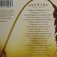 COUNTRY LOVE SONGS-20 ORIGINAL SONGS-Donna Fargo,Willie Nelson,Conway