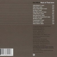 ONE MORE: MUSIC OF THAD JONES-Bob Brookmeyer,Richard Davis,Benny Goslo