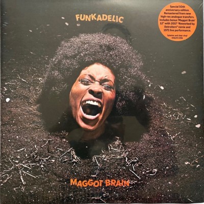 Maggot Brain - 50th Anniversary (Blue/Red Splatter + Clear)