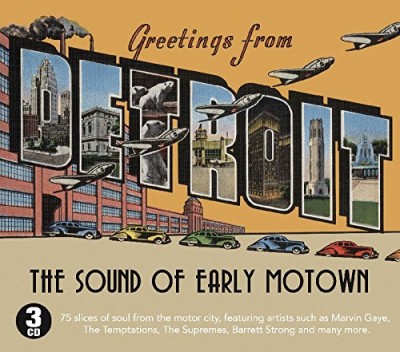 GREETINGS FROM DETROIT-THE SOUND OF EARLY MOTOWN-Marvin Gaye,Temptatio