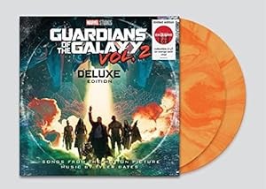 Guardians Of The Galaxy Vol.2-Orange Swirl vinyl