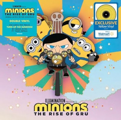 Minions-The Rise of Gru - yellow vinyl