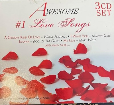 Awesome #1 Love Songs-Platters,Dixie Cups,Atlantic Starr,Association..